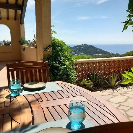 4-Star Private Villa With Heated Pool And Panoramic Sea View At Gulf De Saint Tropez Cavalaire-sur-Mer Exterior foto